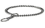 SPRENGER Chrome Choke Chain Collar for Pitbull 1/7 inch (3.4 mm)