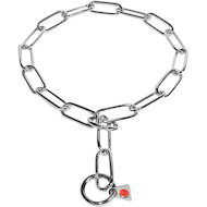 Fur Saver Stainless Steel Choke Chain Collar for Pitbull 1/6 inch (4 mm)