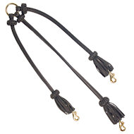 Triple Dog Leash-Leather Triple Lead for Pitbull