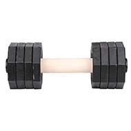 Schutzhund Training Wooden Dumbbell with Removable Plastic Weight Plates Schutzhund Training Wooden Dumbbell with Removable Plastic Weight Plates