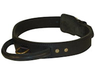 Dog training collar with handle for Pitbull trainings