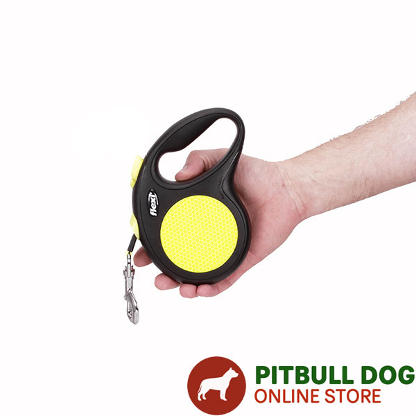 Total Comfort Retractable Leash Neon Design for Everyday Walking