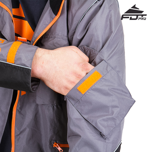 Useful Sleeve Pocket on Pro Design Dog Training Jacket