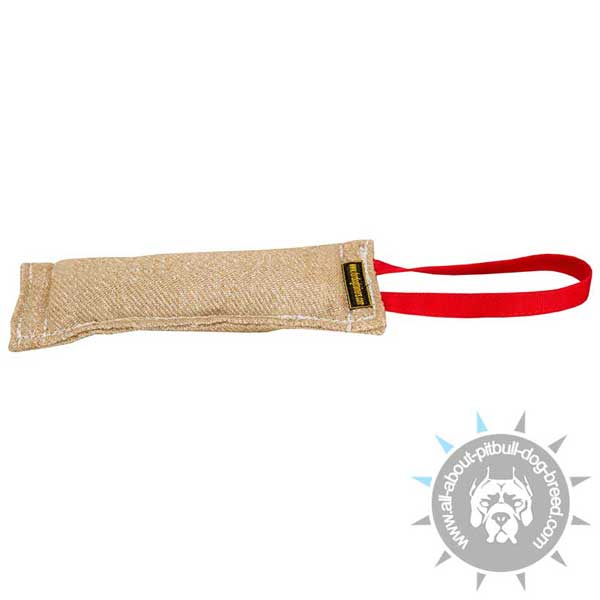 Jute Pitbull Bite Tug for Young Dogs Training