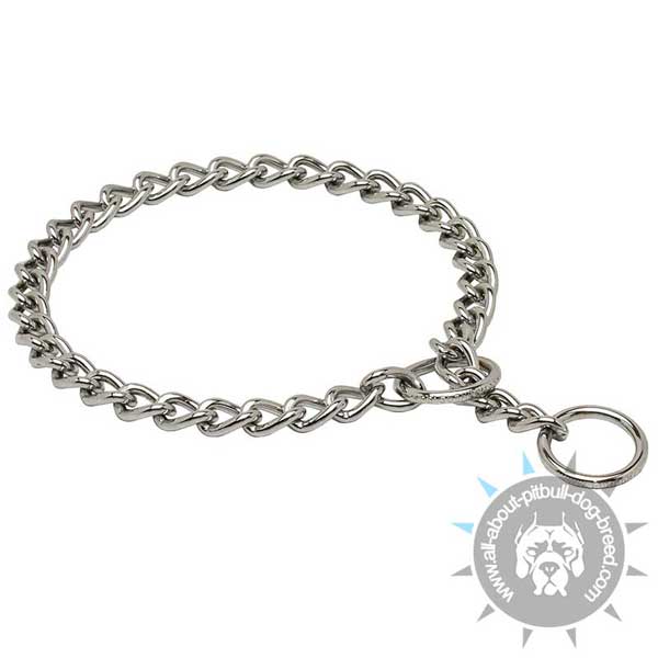 Durable Pitbull choke collar