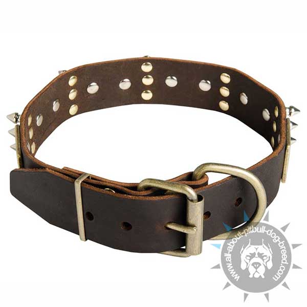 Hand crafted canine collar