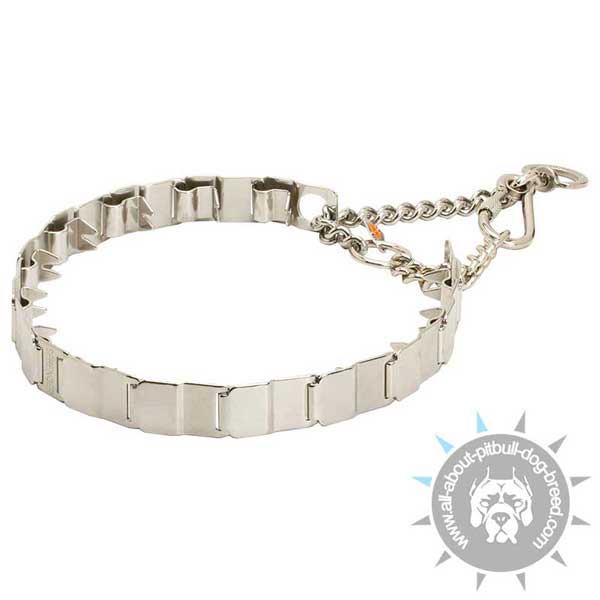 Pitbull Collar Neck Tech Prong Collar for Successful Training