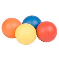 "Crazy Color" Pitbull Ball of Solid Rubber - 2 1/3 inch (6 cm) "Crazy Color" Pitbull Ball of Solid Rubber - 2 1/3 inch (6 cm)