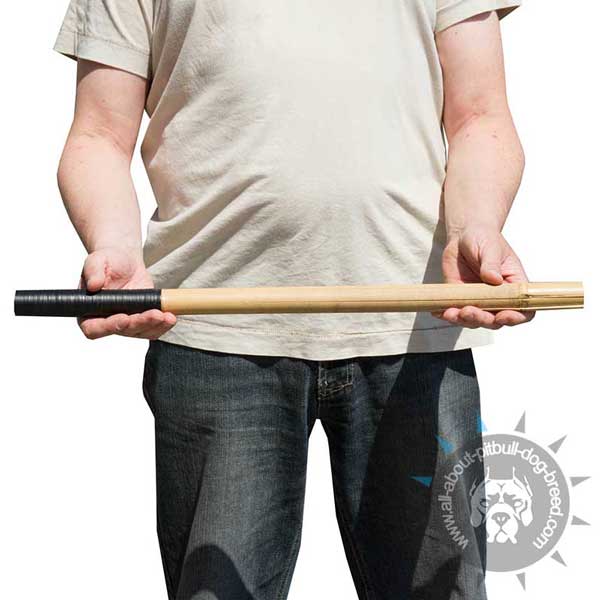 Bamboo Pitbull TRaining Stick