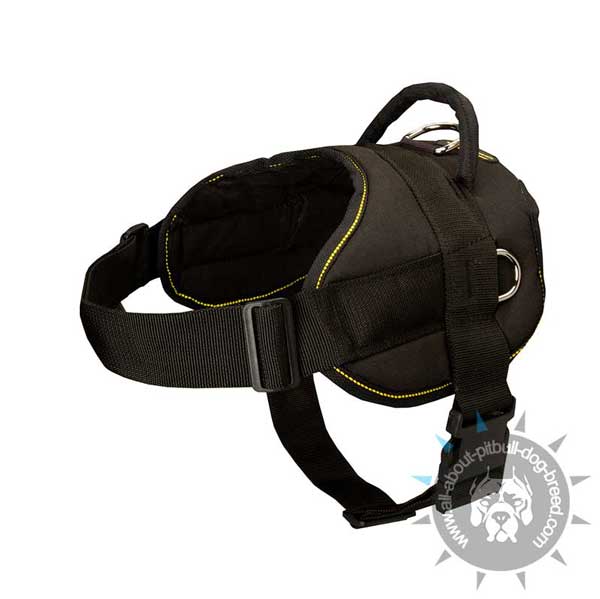Convenient Nylon Harness with Quick Release Buckle