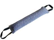 French Linen Pitbull Bite Tag/Tug 23 inch x 6 inch