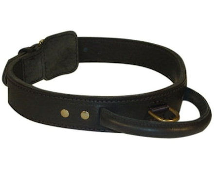 Double Layer Leather Collar 1 1/4 -Leather Collar for Pitbull