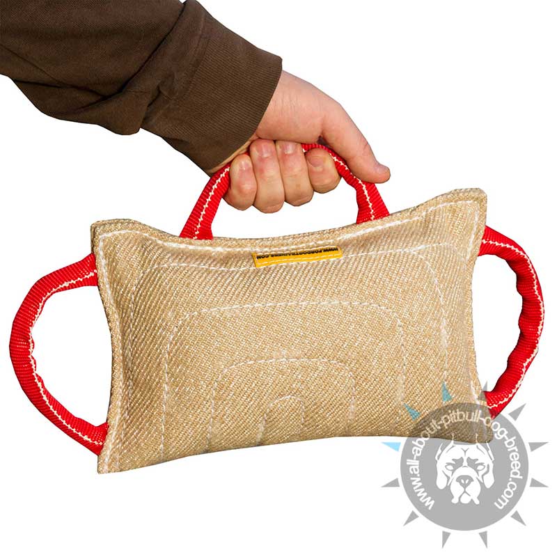 Jute Dog Bite Pad for Pitbull Training
