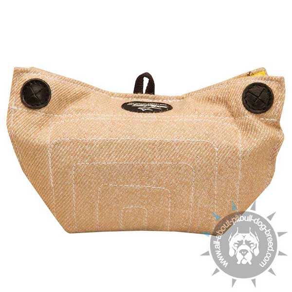Primary Jute Puppy Bite Builder with Inside Handles
