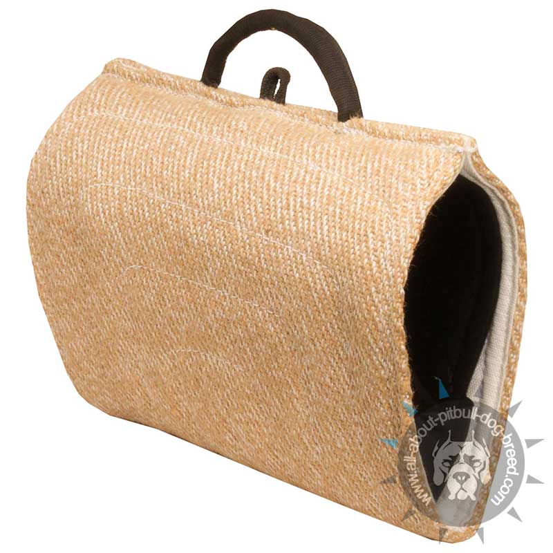 "Two-Fisted" Jute Bite Builder for Pitbull Advanced Training