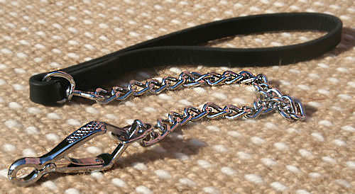 SIMILAR to La Cinopelca Classic Chain Dog Leash for Pitbull