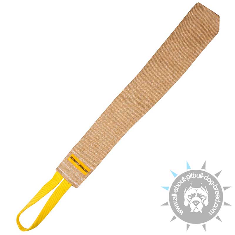 Jute Pitbull Bite Rag for Prey Drive Training