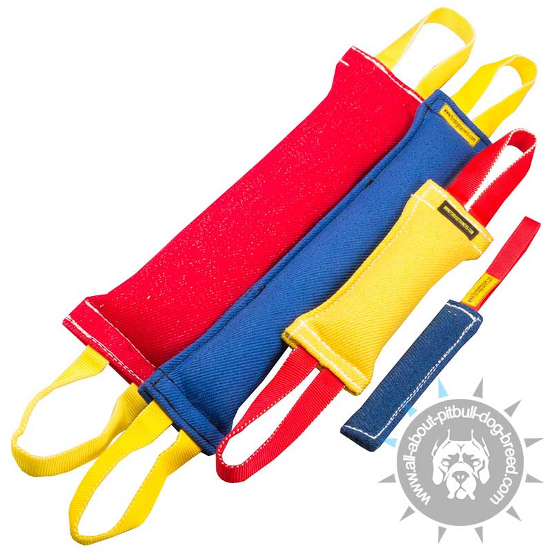 French Linen Bite Set of 3 Tugs + Free Gift