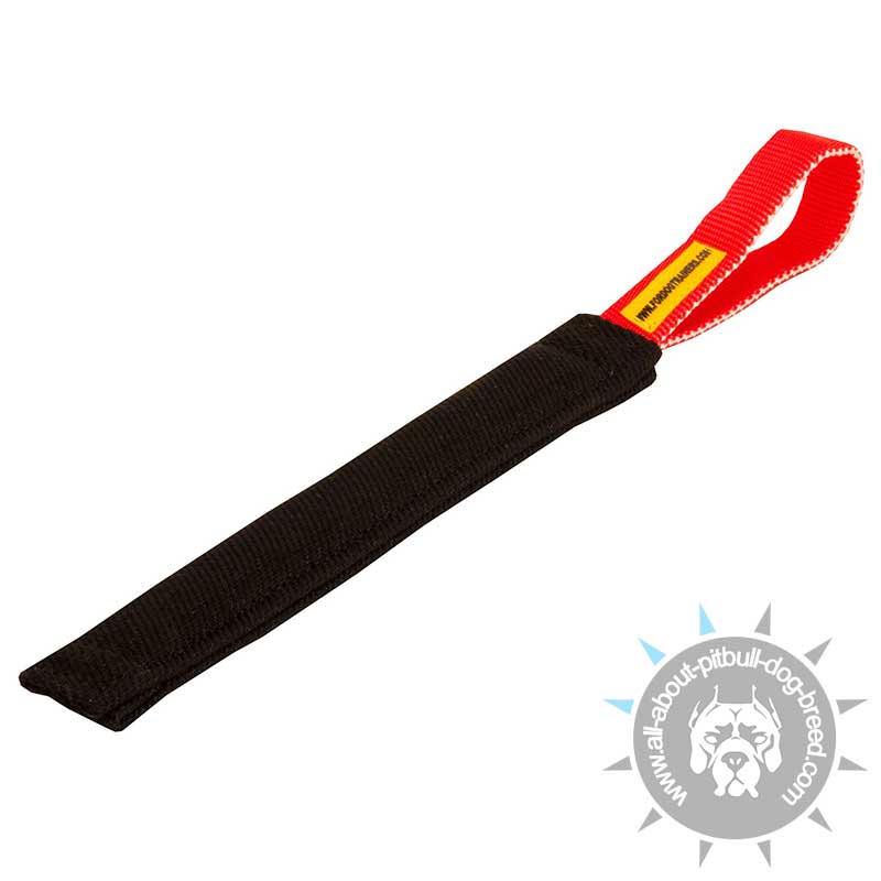 Basic Training Tug Toy with Handle for Puppies and Young Pitbulls