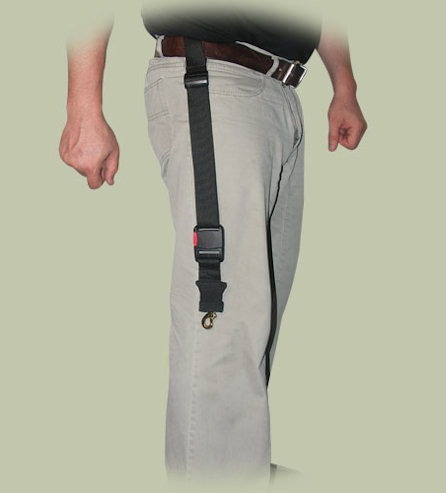 Free-Hands Nylon Waist Leash for Pitbull