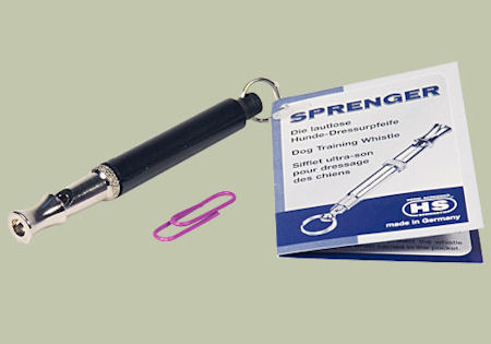 Silent Dog Training Whistle Herm Sprenger for Pitbull trainers