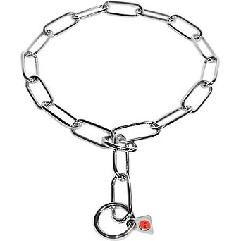 Fur Saver Stainless Steel Choke Chain Collar for Pitbull 1/6 inch (4 mm)