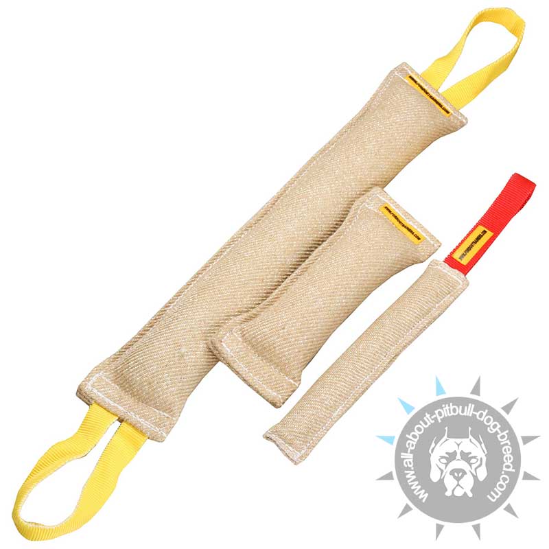 Jute Bite Training Set (3 Items) for Effective Training