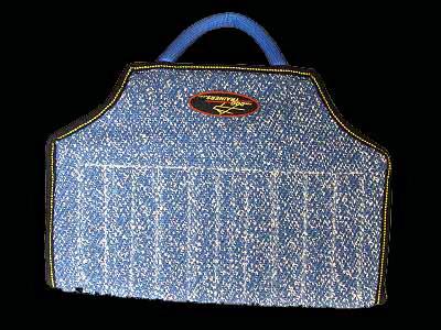 Pitbull Bite Developer Cuff of Dog-safe French Linen