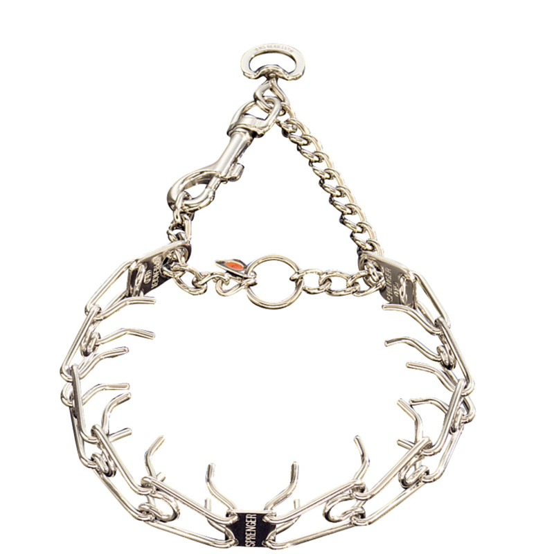 'Apple - Pie Behavior' HS Stainless Steel Pinch Prong Collar - 1/8 inch (3.2 mm)