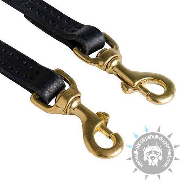 Leather Coupler with reliable Snap Hook