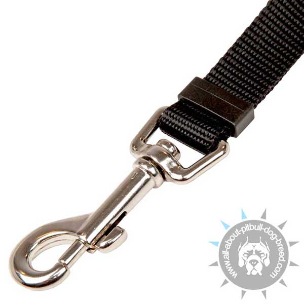 Metal Clasp on Dog Nylon Seat Belt