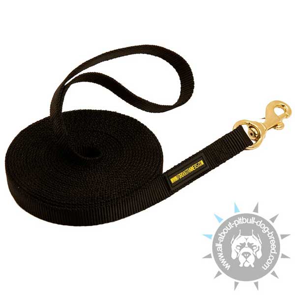 Nylon Pitbull Leash for Tracking