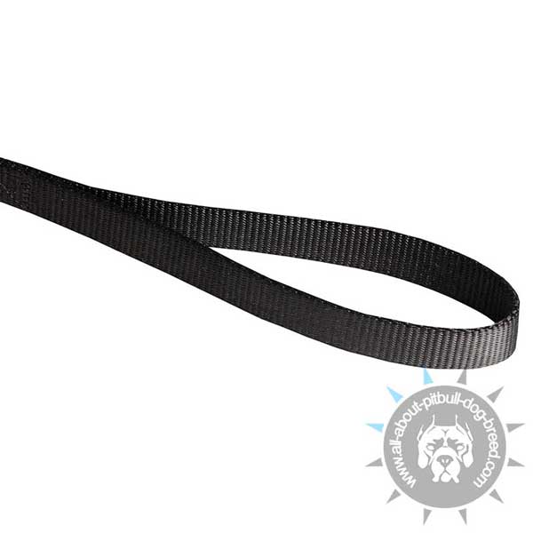 Handle on Nylon Pitbull Leash