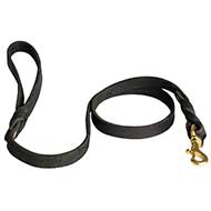 leather dog leash