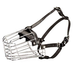 Wire Basket Dog Muzzle for American Pit Bull Terrier