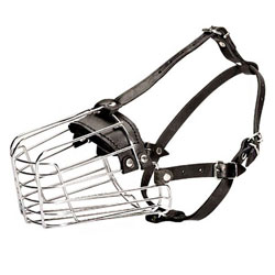 Wire Basket Dog Muzzle