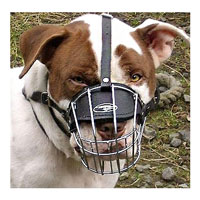 Wire Basket Dog Muzzle for American Pit Bull Terrier customer feedback