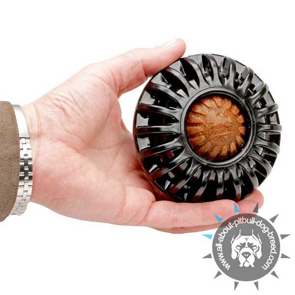 Pitbull Rubber Treat Dispensing Toy