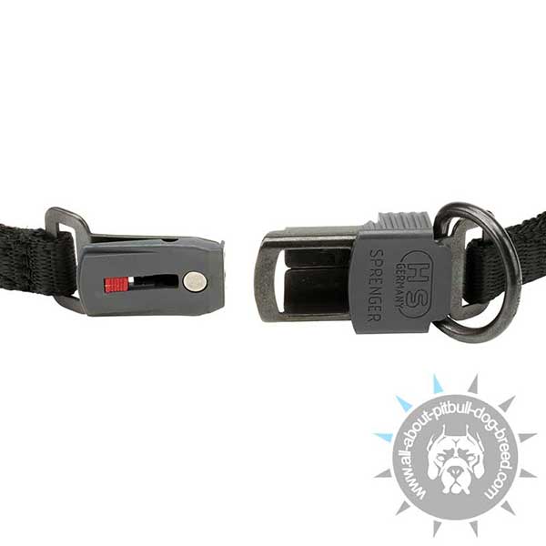 Pitbull Curogan Pinch Collar with Secure Closure