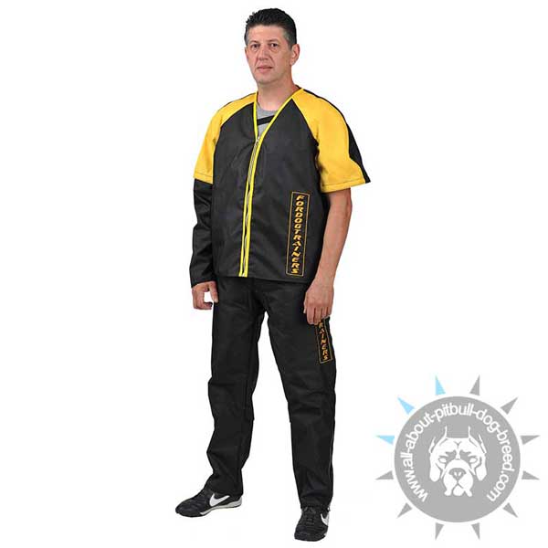 Nylon Scratch Jacket for Pitbull Training