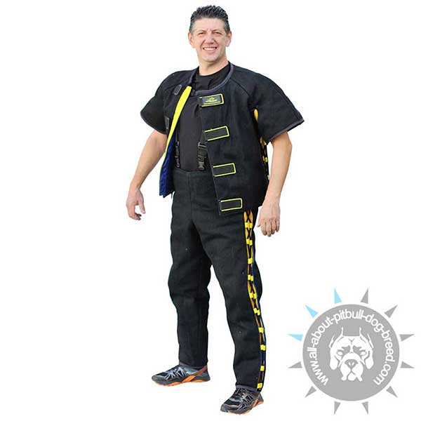 Hidden Protection Durable Bite Suit for Pro Training