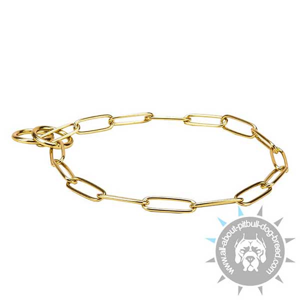Rust-free Brass Choke Chain with Long Links