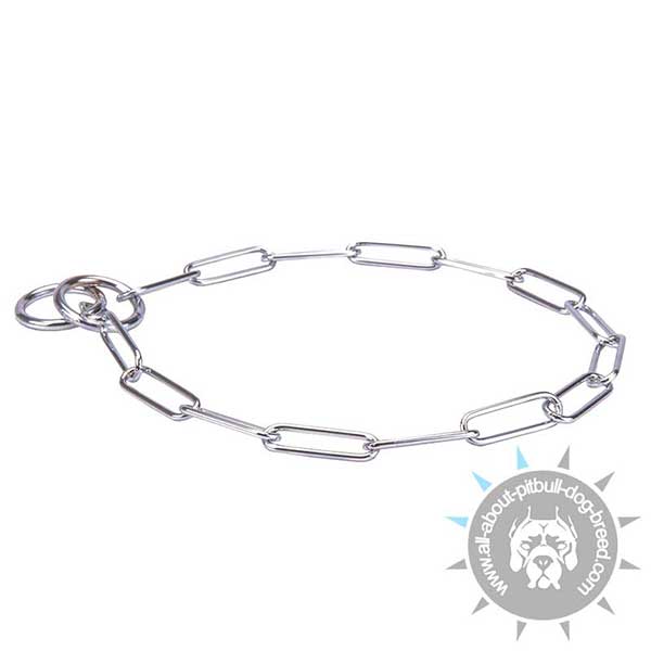 Quality Choke Collar with Large Links