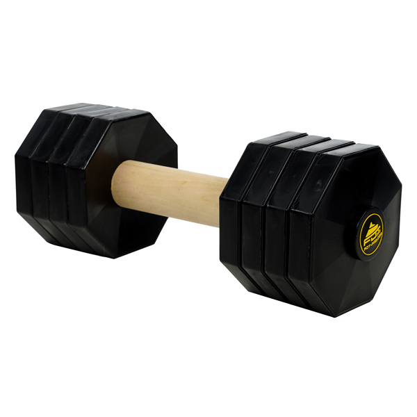 Strong Dog Dumbbell with Plastic Plates