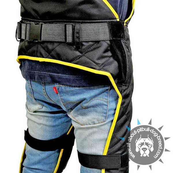 Well-fitted Nylon Jumpsuit with Quick Release Buckles