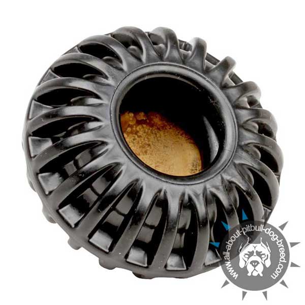 Pitbull Rubber Treat Dispenser